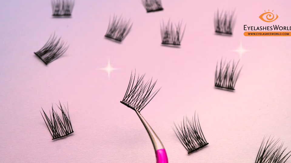 Eyelashesworld.com - cluster lashes