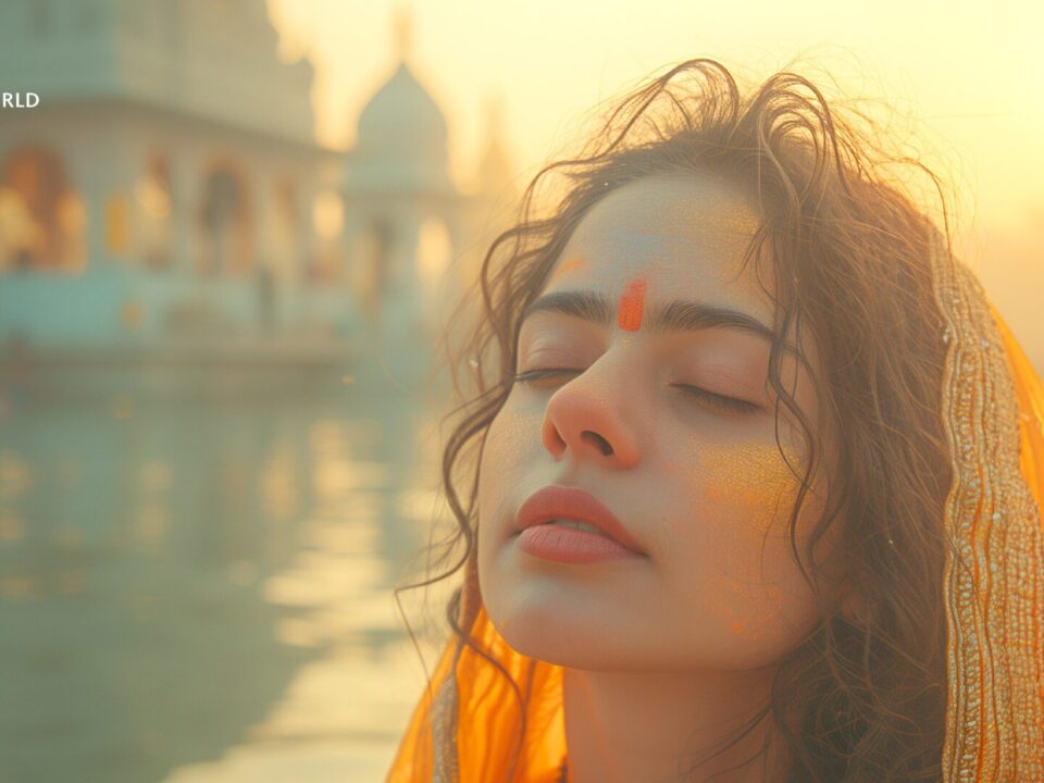 Natürliche Wimpern in Indien