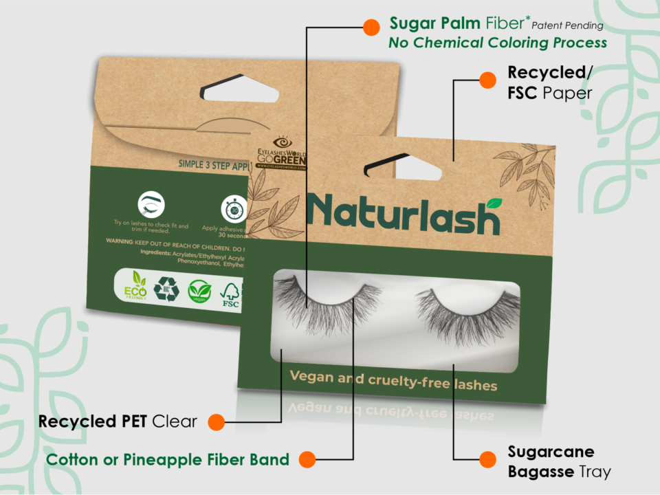 NATURLASH - Grün werden Falsche Wimpern