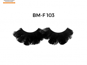 Unique Feather Lashes for Sophisticated Glam Looks