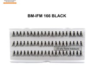 Explore the Versatile BM-IFM 166 Black Individual Lashes