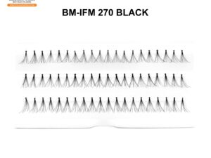 Explore BM-IFM 270 Black: Flexible Individual Lashes