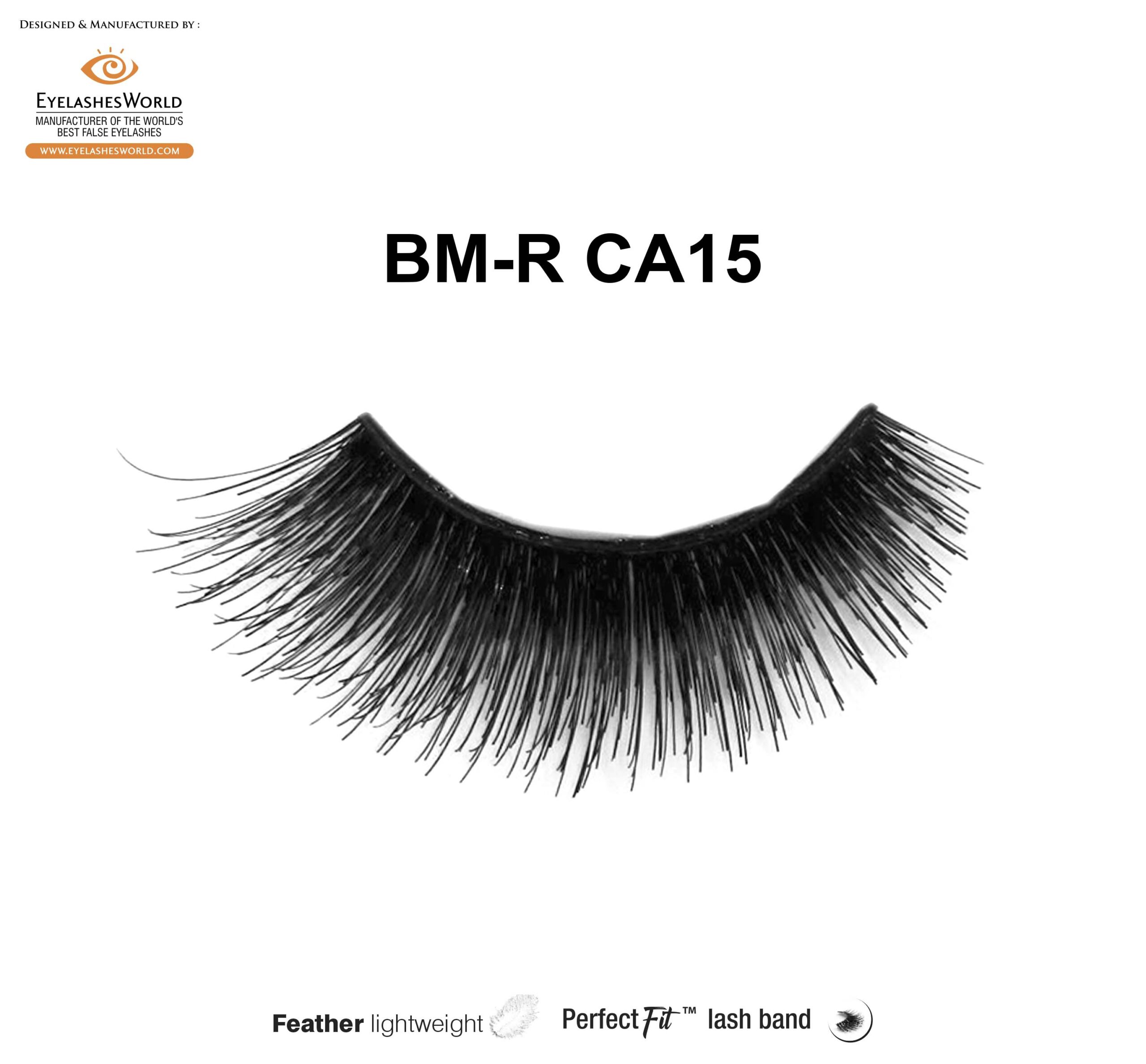 Explore the Elegance of BM-R CA15 Natural Strip Lashes