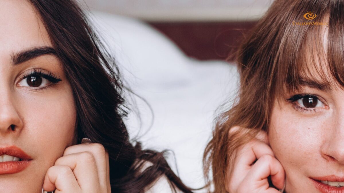 Comparison of outdated lashes - mink eyelashes