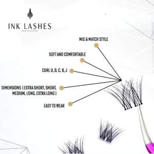 INK Lashes from EyelashesWorld - Indonesian leading fake eyelashes supplier.