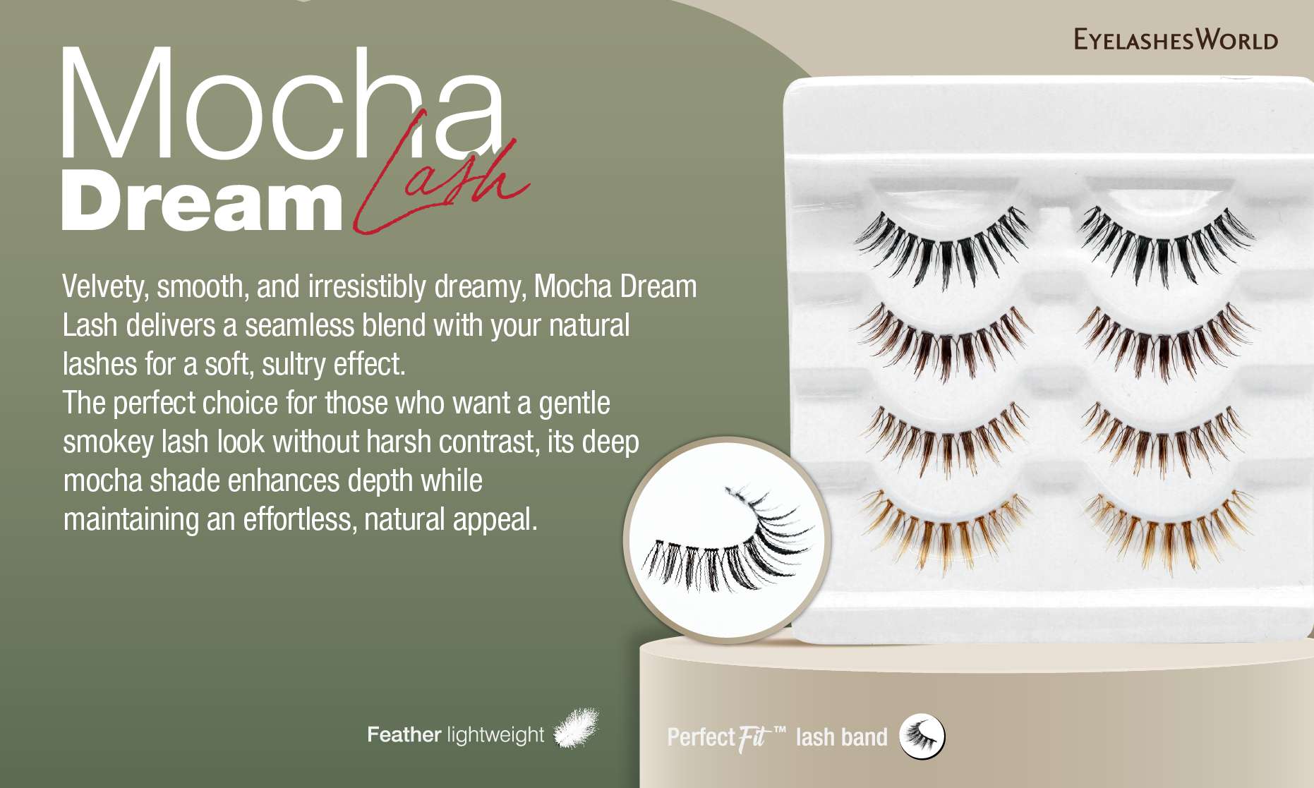 Explore Quality False Eyelashes by EyelashesWorld.com